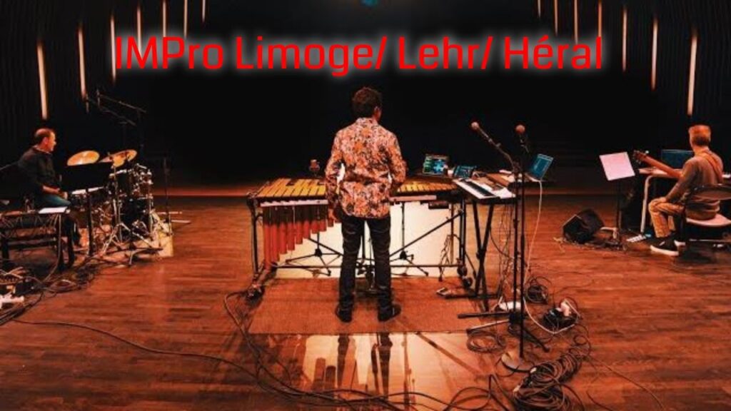 IMPro P. Limoge 2022 avec P. Héral (drums), JL Lehr (Bass), P. Limoge (Vibes, composition)